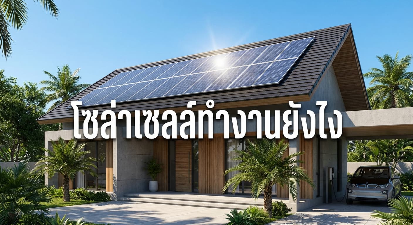 โซล่าเซลล์ทำงานยังไง? ไขข้อสงสัยระบบผลิตไฟฟ้าจากแสงอาทิตย์สำหรับชาวพิษณุโลก โดย เอนีเทค